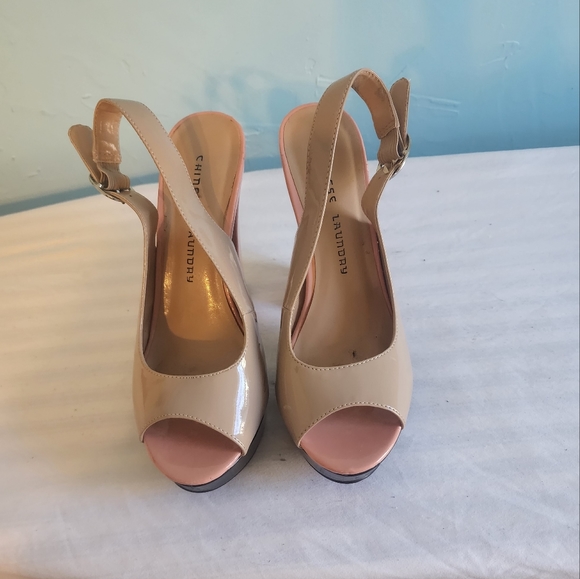 Chinese laundry slingback heels. - Picture 4 of 7